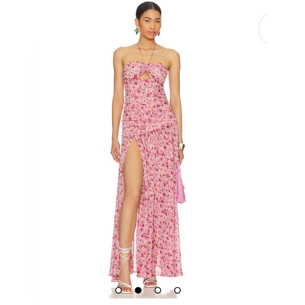 MISA Los Angeles, Monet Summer Dress in Summer Ditsy.